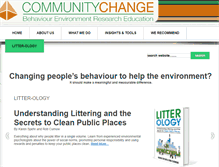 Tablet Screenshot of communitychange.com.au